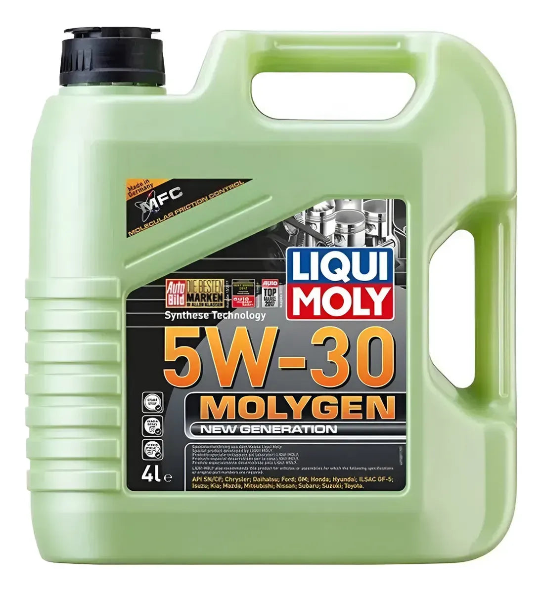 Aceite Motor Liqui Moly Molygen 5w-30 Sintético 4l